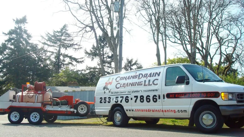 Slide of Conan's Drain Cleaning