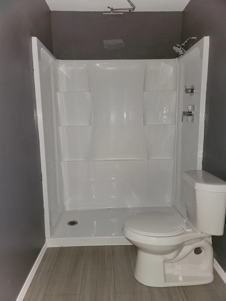 Slide of Concrete Cow Boyz plumbing