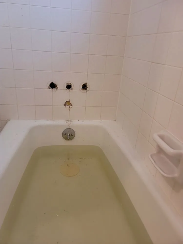 Slide of Concrete Cow Boyz plumbing