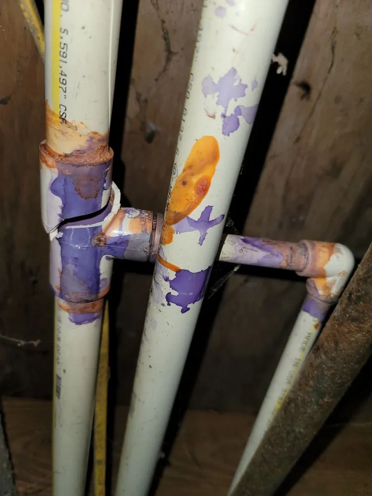 Slide of Concrete Cow Boyz plumbing