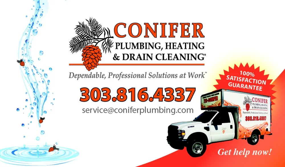 Top-rated drain cleaning experts serving Morrison, CO - Conifer Plumbing Heating & Drain Cleaning