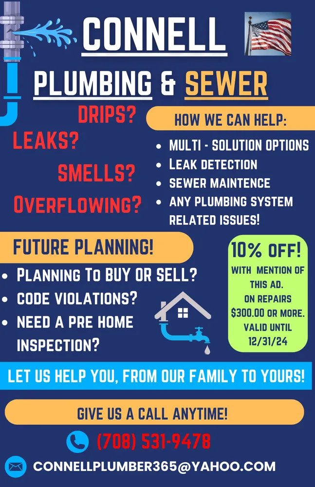 Slide of Connell Plumbing