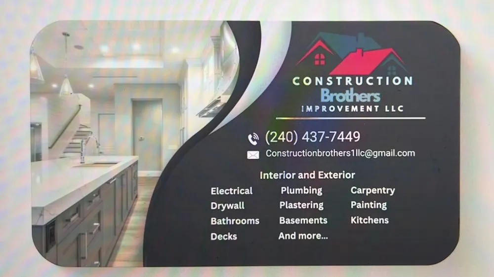 Slide of Construction Brother Improvement