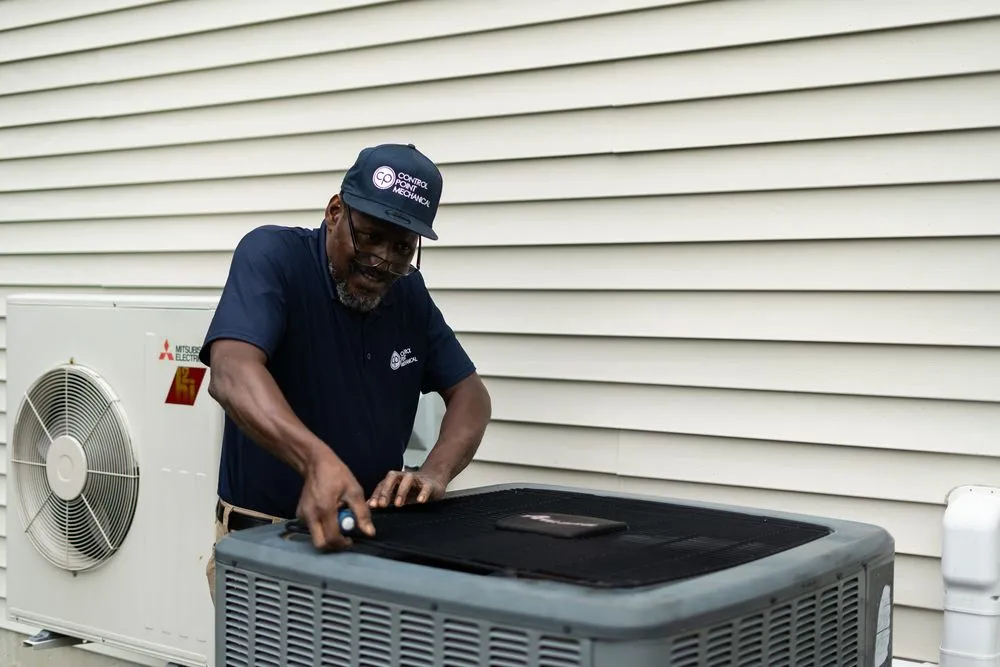 Slide of Control Point Heating * Cooling * Plumbing * Electric