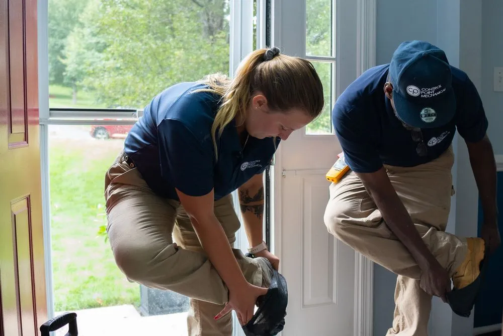 Slide of Control Point Heating * Cooling * Plumbing * Electric