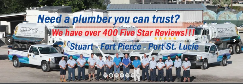 Slide of Cooke's Plumbing and Septic - WRE