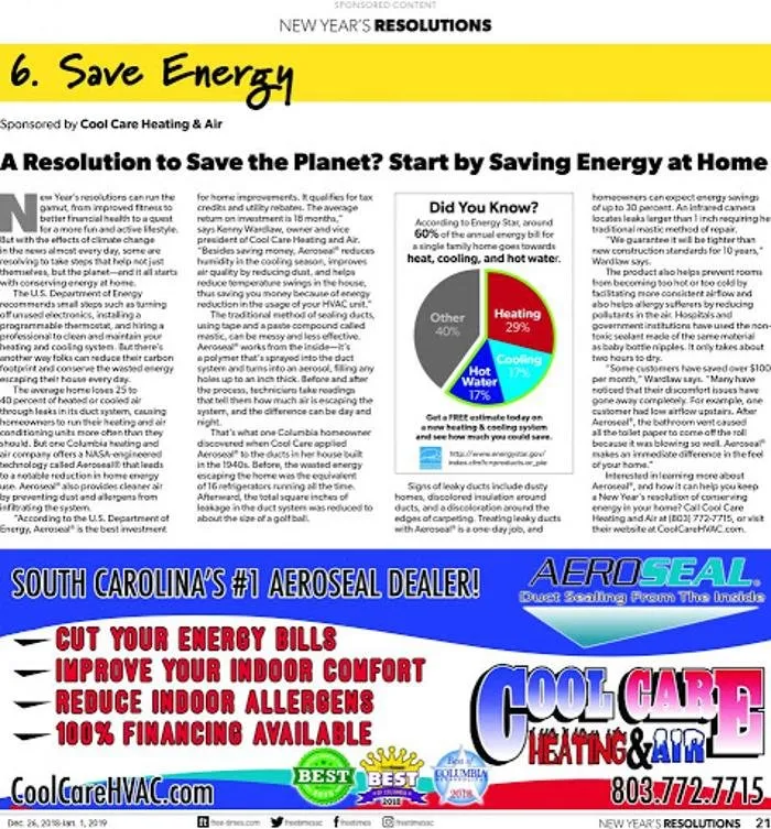 Slide of Cool Care Heating, Air, Plumbing & Refrigeration