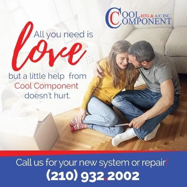 Slide of Cool Component Heating & AC