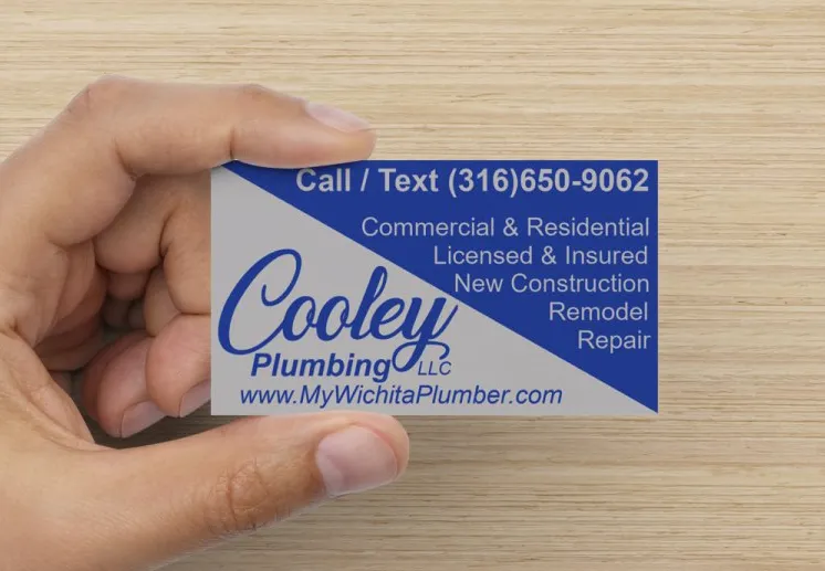 Slide of Cooley Plumbing