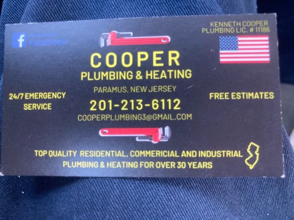 Slide of Cooper Plumbing & Heating