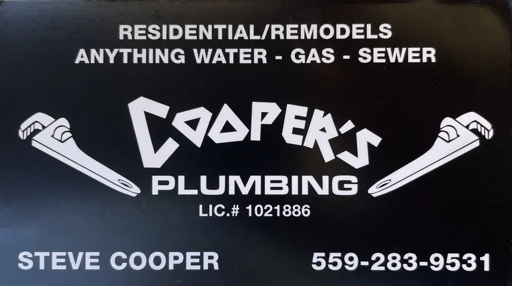 Slide of Cooper's Plumbing