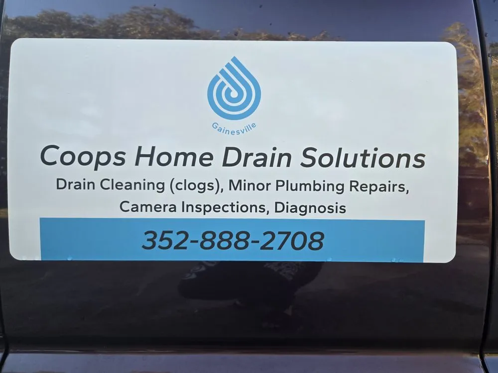 Slide of Coops Home Drain Solutions