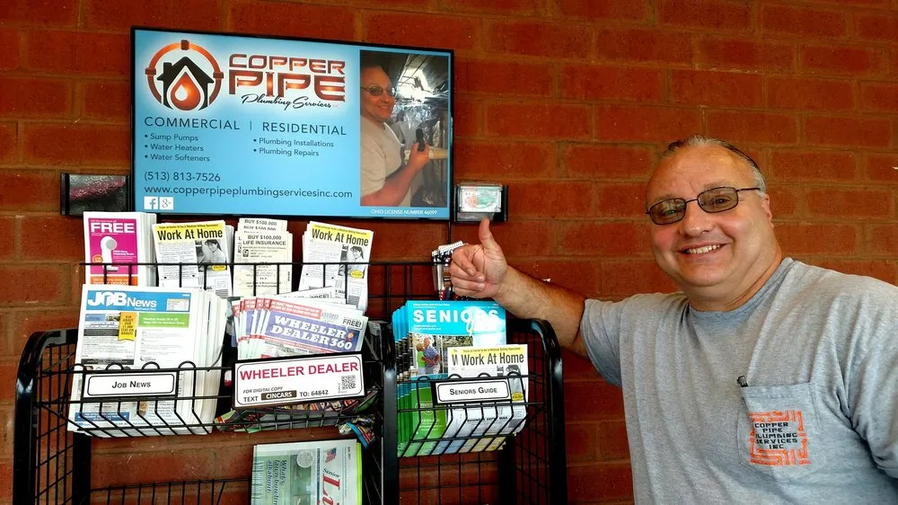 Slide of Copper Pipe Plumbing Services