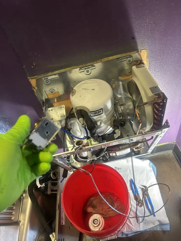 Slide of Copper Plumbing and Drain