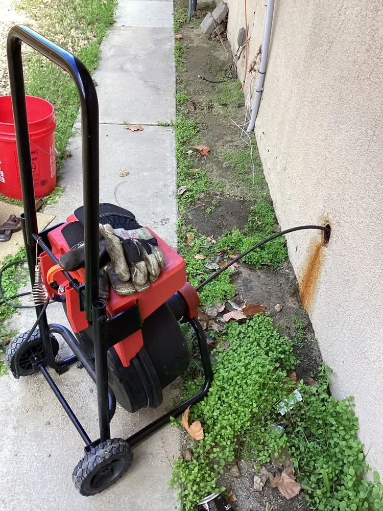 Slide of Copper Plumbing and Drain