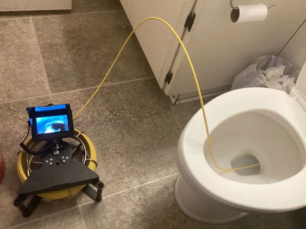 Slide of Copper Plumbing and Drain