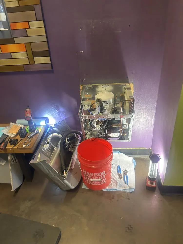 Slide of Copper Plumbing and Drain