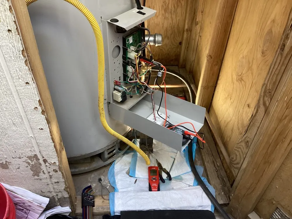 Slide of Copper Plumbing and Drain