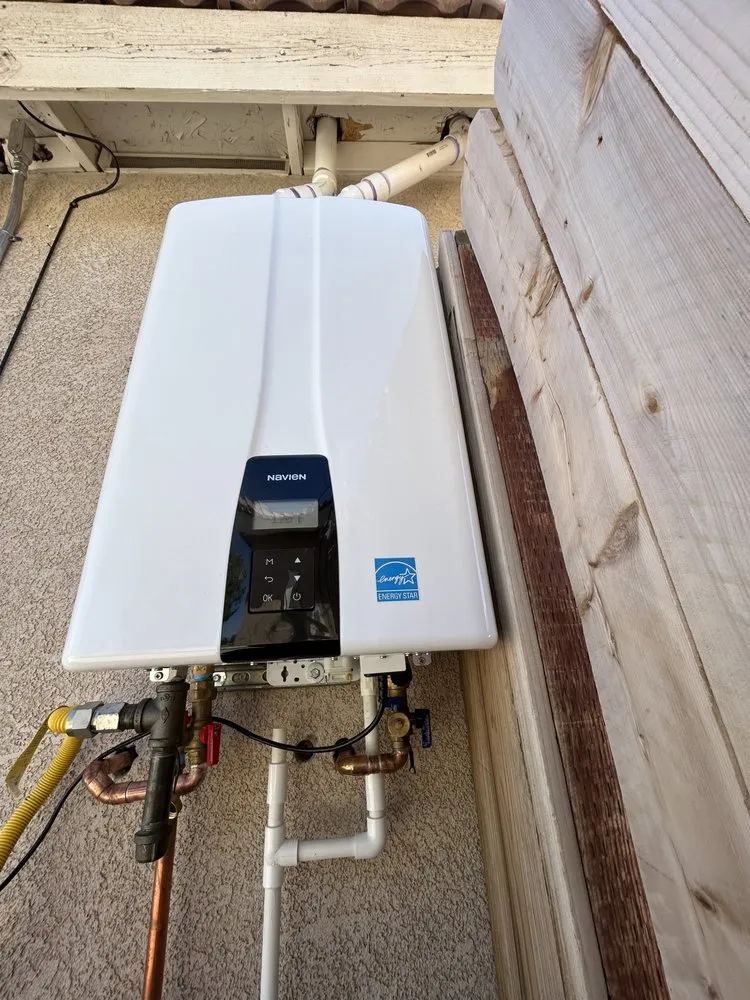 Slide of Copper Plumbing and Drain