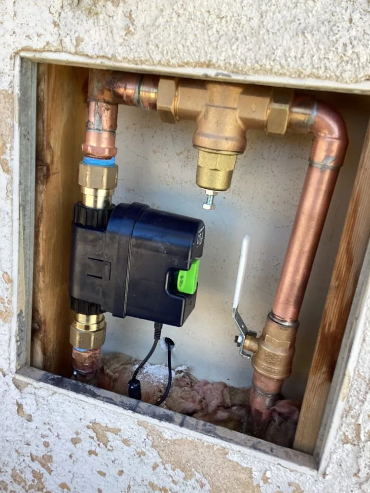 Slide of Copper Plumbing and Drain