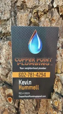 Copper Point Plumbing Logo