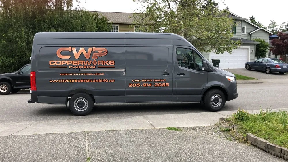 Slide of Copper Works Plumbing