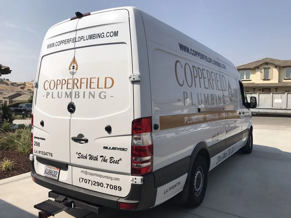 Slide of Copperfield Plumbing