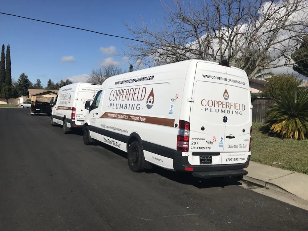 Slide of Copperfield Plumbing