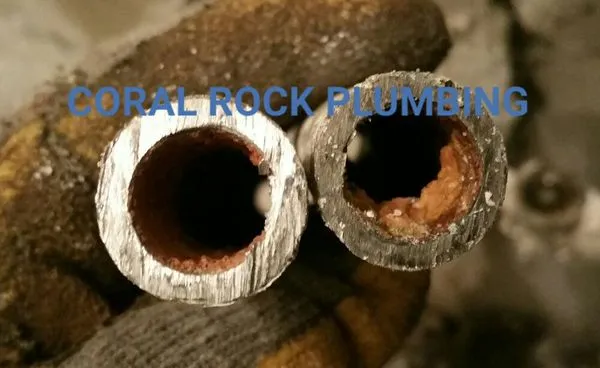 Coral Rock Plumbing Logo