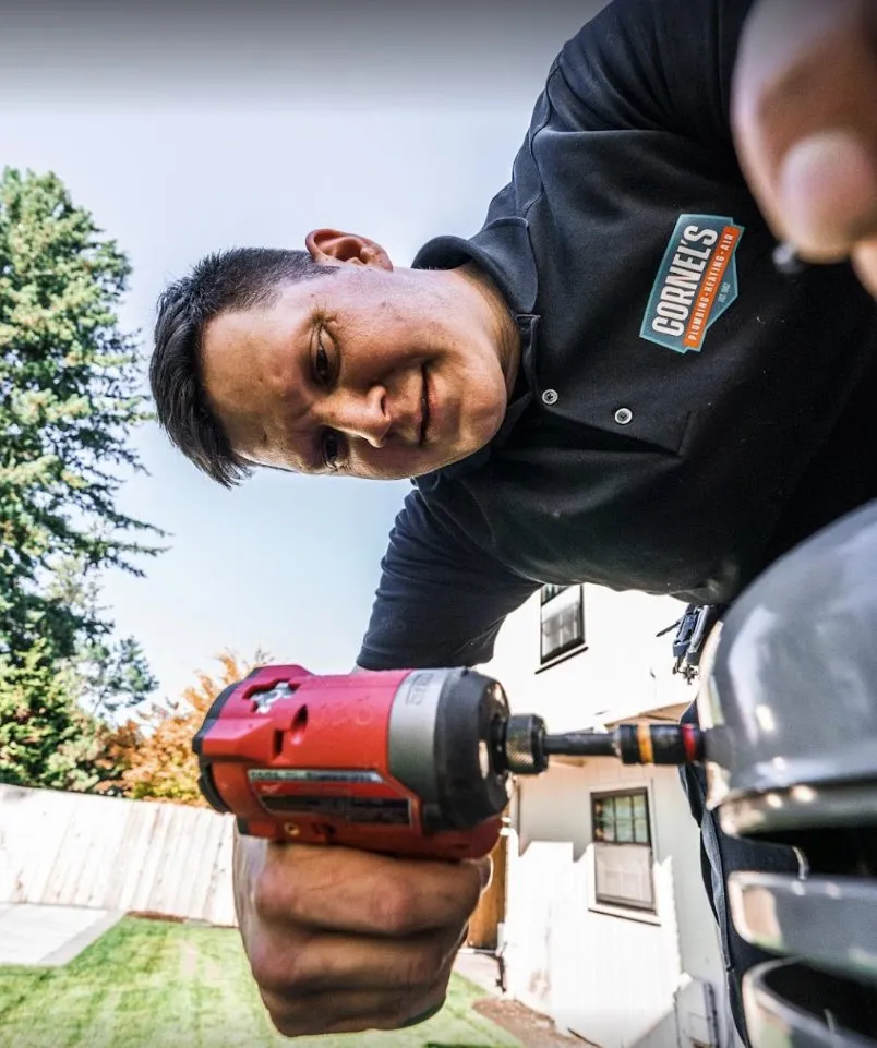 Professional water heater service in Beaverton, OR by Cornel's Plumbing, Heating & Air Conditioning