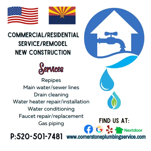 Slide of Cornerstone Plumbing Service