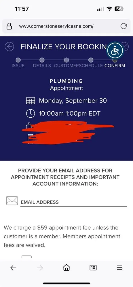 Slide of Cornerstone Services