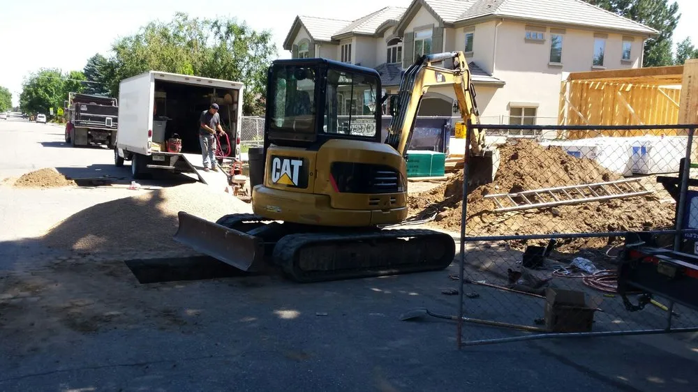 Slide of Coronado Excavation of Sewer and Water Repair
