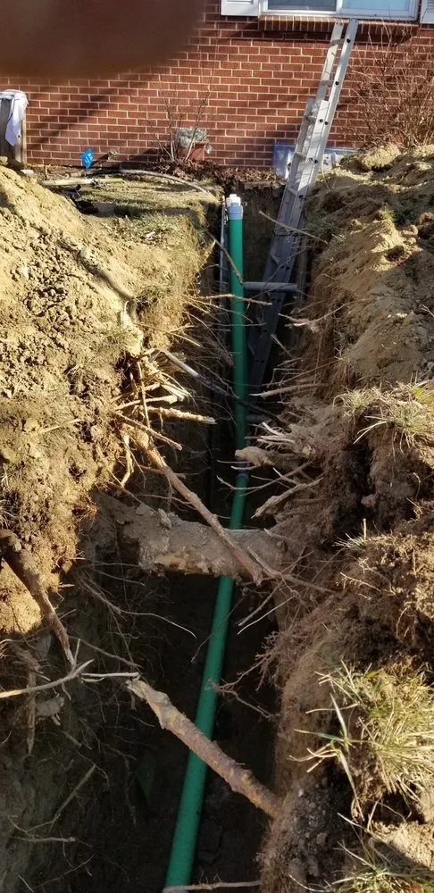 Slide of Coronado Excavation of Sewer and Water Repair