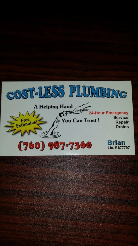 Slide of Cost-Less Plumbing