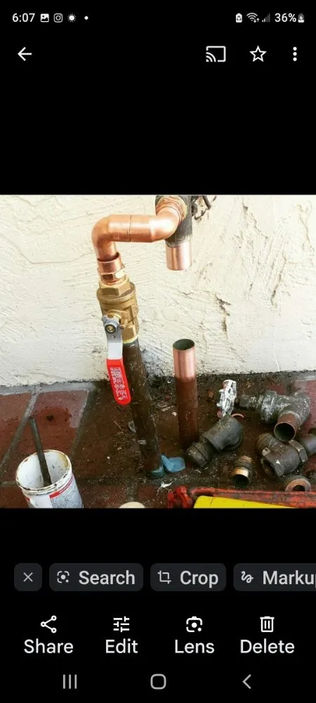 Slide of Costellos plumbing