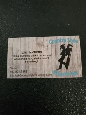 Country Style Plumbing Logo