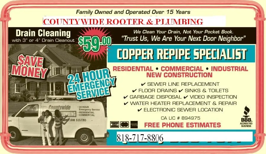 Slide of Countrywide Plumbing