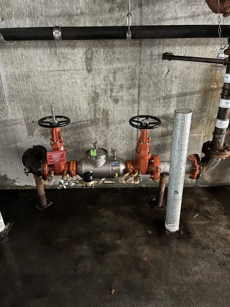 Slide of County Backflow