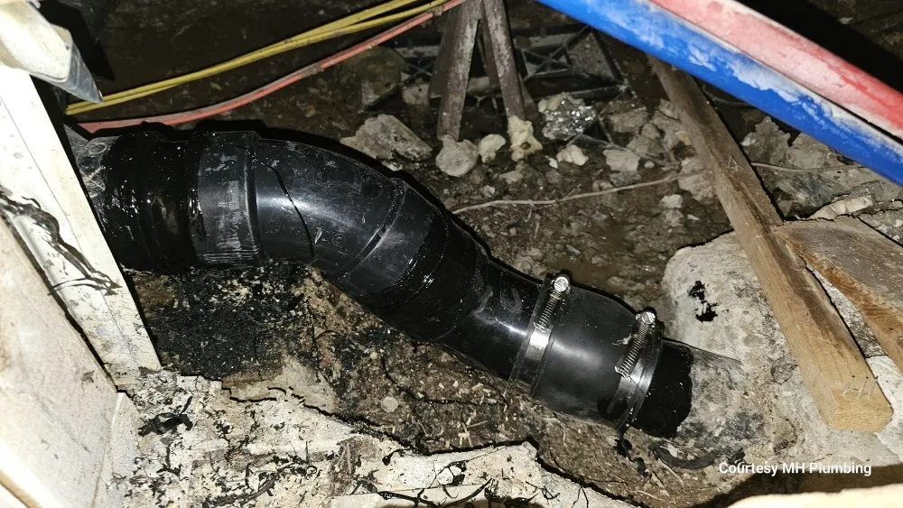 Slide of Courtesy Manufactured Home Plumbing