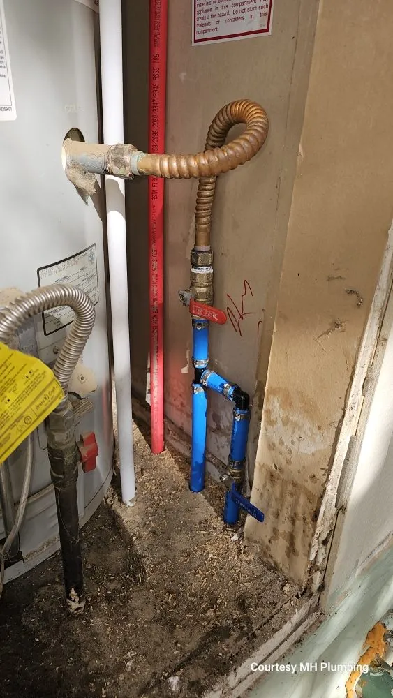 Slide of Courtesy Manufactured Home Plumbing