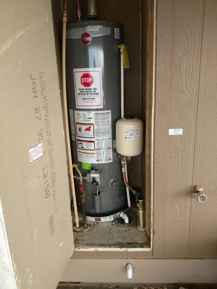 Slide of Courtesy Manufactured Home Plumbing