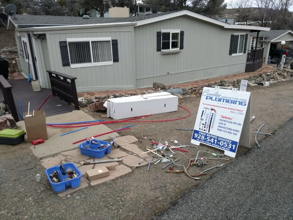 Trusted leak detection in Phoenix, AZ by Courtesy Manufactured Home Plumbing