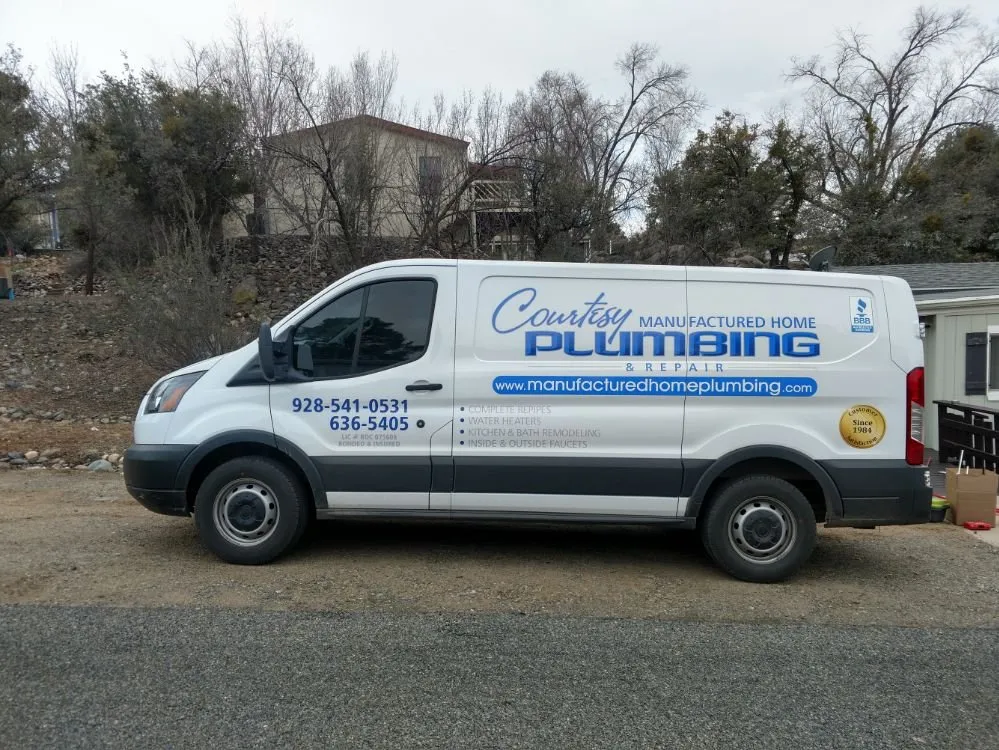 Affordable drain cleaning service in Phoenix, AZ - Courtesy Manufactured Home Plumbing