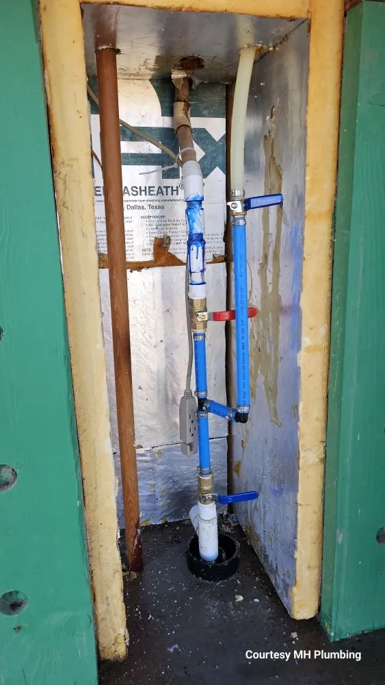 Slide of Courtesy Manufactured Home Plumbing