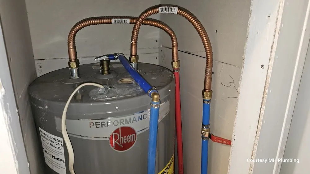 Slide of Courtesy Manufactured Home Plumbing