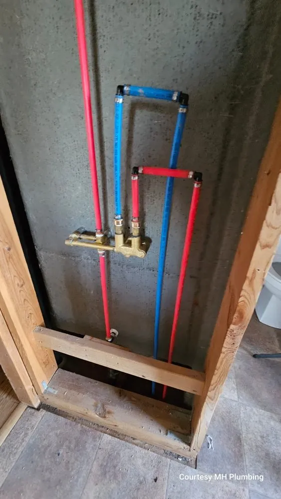 Slide of Courtesy Manufactured Home Plumbing