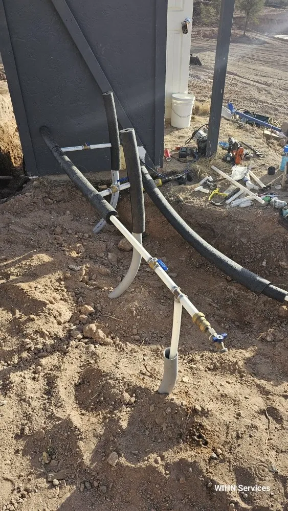 Slide of Courtesy Manufactured Home Plumbing