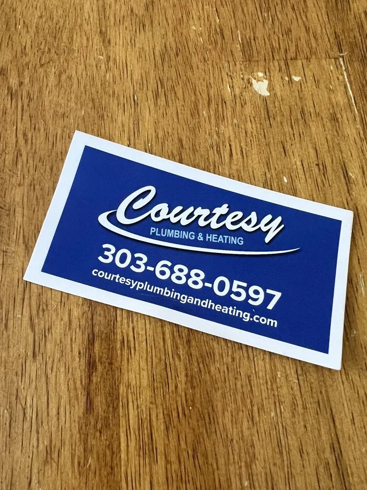 Slide of Courtesy Plumbing & Heating