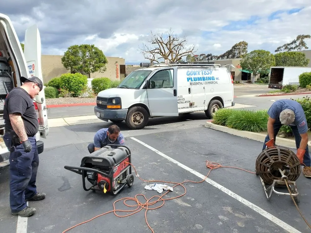 Expert plumbing repair experts serving San Diego, CA - Courtesy Plumbing